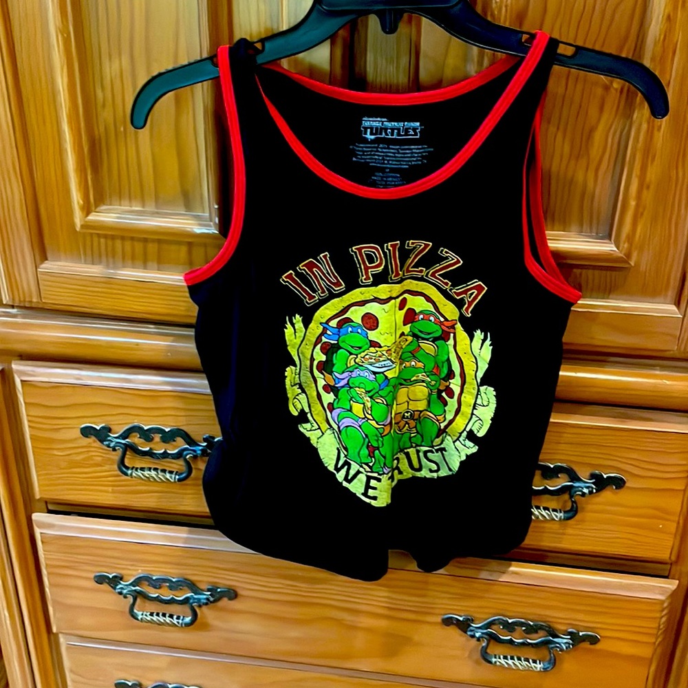 Boys ninja turtle tank too, medium